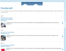 Tablet Screenshot of doodlecraftblog.com